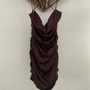 Medium brown Windsor dress